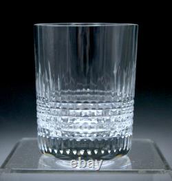 Baccarat Crystal Nancy Cut Double Old-fashioned Tumbler One Glass 2811581 New