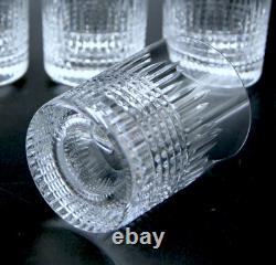 Baccarat Crystal Nancy Cut Double Old-fashioned Tumbler One Glass 2811581 New