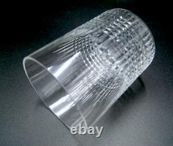 Baccarat Crystal Nancy Cut Double Old-fashioned Tumbler One Glass 2811581 New
