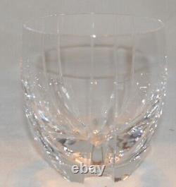 Baccarat Crystal Neptune Double Old Fashioned 4 One Owner