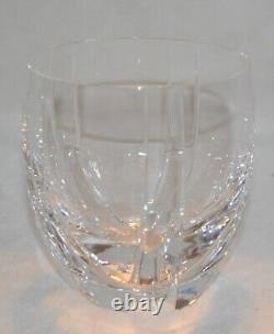 Baccarat Crystal Neptune Double Old Fashioned 4 One Owner