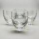 Baccarat Crystal Neptune Double Old Fashioned Tumbler Glass 3-5/8 Set of 4