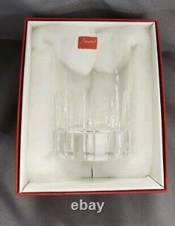 Baccarat Crystal Rotary 12 oz Tumbler Double Old Fashioned Rocks Glass