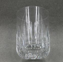 Baccarat Crystal Rotary Double Old Fashioned Tumbler 4 1/8