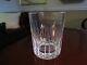 Baccarat Cut Crystal Rotary 4 1/8 Tumbler Double Old Fashioned Glasses 16oz