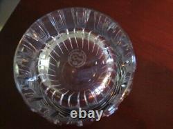 Baccarat Cut Crystal Rotary 4 1/8 Tumbler Double Old Fashioned Glasses 16oz