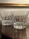 Baccarat Etna Crystal Double Old Fashioned Tumbler / Glass Set Of 2