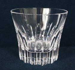 Baccarat Etna Crystal Double Old Fashioned Tumbler / Glass Set Of 2