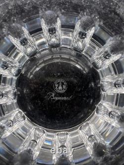 Baccarat Etna Crystal Double Old Fashioned Tumbler / Glass Set Of 2