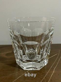Baccarat France Crystal Harcourt Double Old Fashioned Tumbler 4 1/4