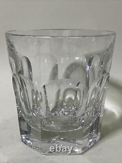 Baccarat France Crystal Harcourt Double Old Fashioned Tumbler 4 1/4