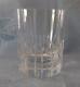 Baccarat France Rotary Crystal Double Old Fashioned 4 1/8 Glass Tumbler