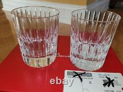 Baccarat HARMONIE Double Old Fashioned Crystal Tumblers, Set of 2