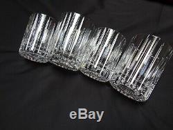 Baccarat HARMONIE Double Old Fashioned Glass 5932070 Set of FOUR GEORGOUS