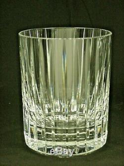 Baccarat HARMONIE Double Old Fashioned Glass SPECTACULAR Set of 4