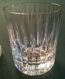 Baccarat HARMONIE Double Old-Fashioned Whiskey Tumbler 12 Priced Each! MINT