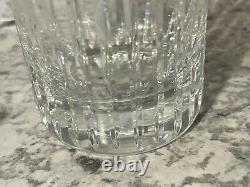 Baccarat Harmonie Crystal Double Old Fashion Whiskey Tumbler 4 1/8 ISSUES Lot