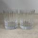 Baccarat Harmonie Crystal Double Old Fashioned Glasses Pair