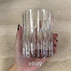 Baccarat Harmonie Crystal Double Old Fashioned Glasses Pair