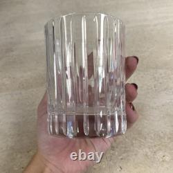 Baccarat Harmonie Crystal Double Old Fashioned Glasses Pair