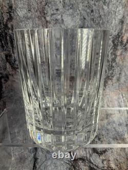 Baccarat Harmonie Double Old Fashioned Glass Crystal DOF Barware Signed