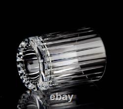 Baccarat Harmonie Double Old Fashioned Glasses Set 4 Crystal DOF Barware Signed