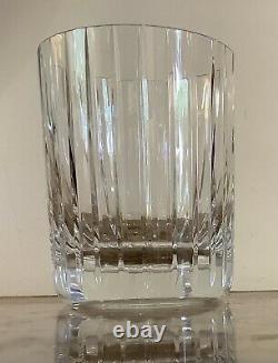 Baccarat Harmonie Set Of 2 Double Old Fashioned Glasses 4 1/8 Whiskey Bourbon