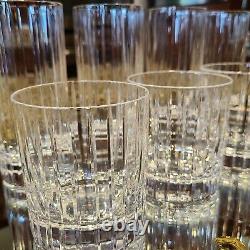 Baccarat Harmonie Tumbler Highball Glass Set Double Old Fashioned
