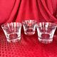 Baccarat Large Whiskey Glasses Double Old Fashioned Set Of 3