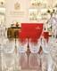 Baccarat Mass&eacute;na Crystal Double Old Fashioned Tumblers Glasses Set of 4 Signed
