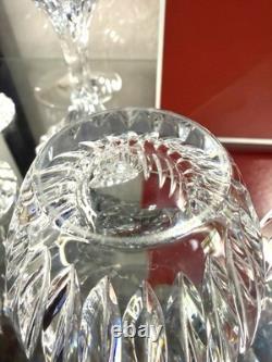 Baccarat Masséna Crystal Double Old Fashioned Tumblers Glasses Set of 4 Signed