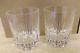 Baccarat ROTARY Double Old Fashioned Glasses Set of 2