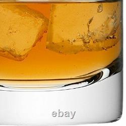 Bar Double Old Fashioned Tumbler 8.4 Fl Oz Clear X 4 8.5 Oz/h4in Set Of 4