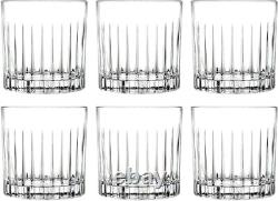 Barski Tumbler Glass Double Old Fashioned Set of 6 Glasses Designed DOF