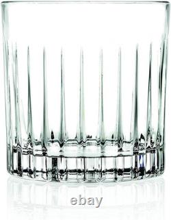 Barski Tumbler Glass Double Old Fashioned Set of 6 Glasses Designed DOF