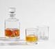 Baseball Decanter & Double Old Fashioned Glasses Set NEW FREE SHIPPING