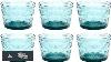 Beaded 15 6 Oz Durable Acrylic Double Old Fashioned Drinking Glasses Shatter Resistant