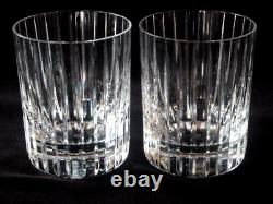 Beautiful Baccarat France HARMONIE 4 1/8 Double Old Fashioneds (Set of 2)