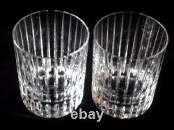 Beautiful Baccarat France HARMONIE 4 1/8 Double Old Fashioneds (Set of 2)