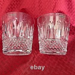 Beautiful Saint Louis Tommy Double Old Fashioned Rocks Glasses Set Of 2