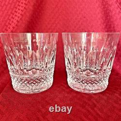 Beautiful Saint Louis Tommy Double Old Fashioned Rocks Glasses Set Of 2