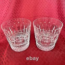 Beautiful Saint Louis Tommy Double Old Fashioned Rocks Glasses Set Of 2
