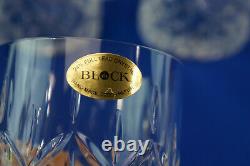 Block Olympic (8) Double Old Fashioned Glasses, 3 5/8