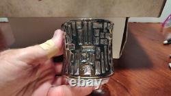 Boxed Set of 8 Libbey Artica Platinum 3.5 Double Old Fashioned Rocks Glasses