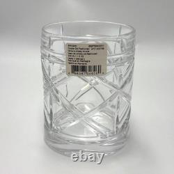 Brogan Double Old Fashioned Crystal Whiskey Glasses Ralph Lauren Drinkware Set 3