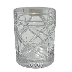 Brogan Double Old Fashioned Crystal Whiskey Glasses Ralph Lauren Drinkware Set 3