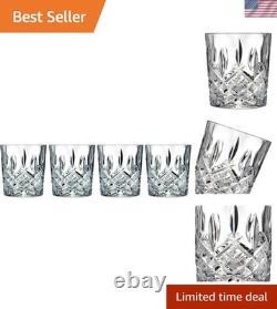 By Waterford Markham 11oz Double Old Fashioned Glasses Classic Crystal Design