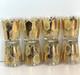 CERA 22K Gold Pineapple Double Old Fashioned Rocks Glasses Set Of 8 Ned Harris