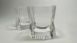 CIBI Set of 2 Double Old Fashioned Whiskey Glasses by Cini Boeri BladeRunner
