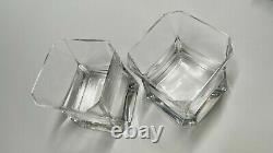 CIBI Set of 2 Double Old Fashioned Whiskey Glasses by Cini Boeri BladeRunner
